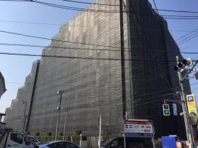大規模修繕工事用足場