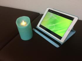リラックスアロマ・ヒーリングミュージック用iPad