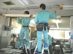 安全作業にて行います