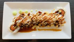 Sushi roll in Chicago