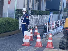 歩行者誘導