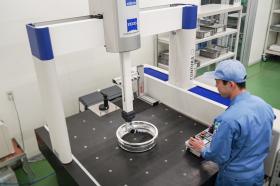三次元測定機を使用した検査