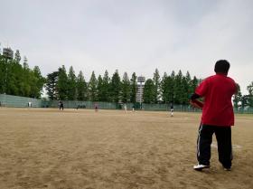 野球部活動中