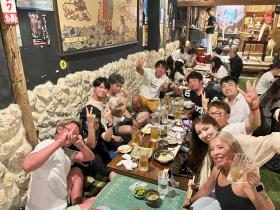 社員旅行での1枚