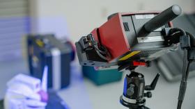3D測定器での測定の様子