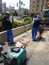 実際の作業現場